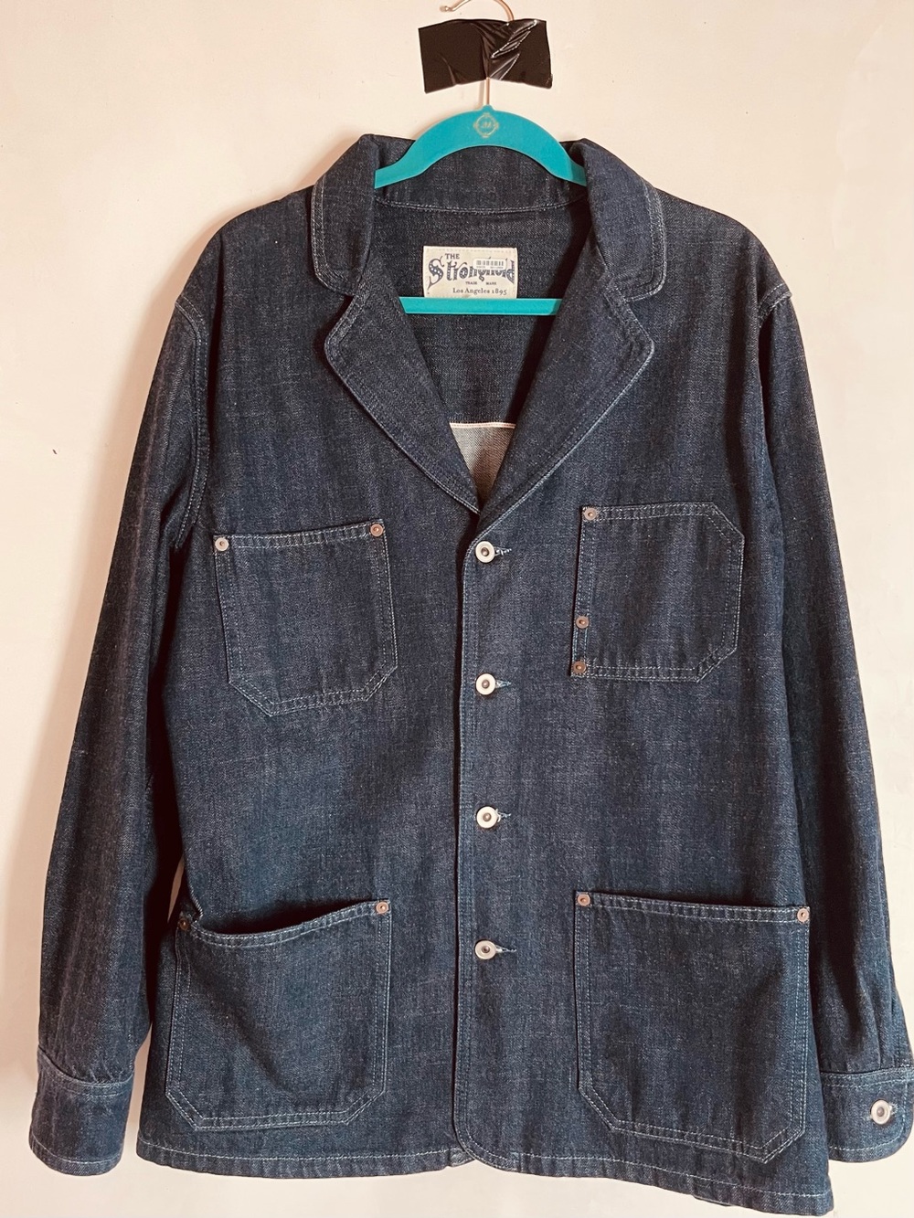 Stronghold Selvedge Denim Worker Jacket